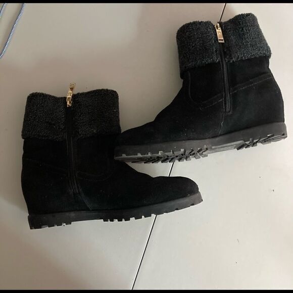TOMMY HILFIGER,Women’sBoots,Black Suede 9M‎ - Picture 4 of 12